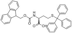 FMOC-Homocys(Trt)-OH分子式结构图