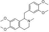 半日花素;半日花素;劳丹素;N-甲基四氢罂粟碱分子式结构图