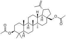 桦木脑二乙酸;桦木脑二乙酸;分子式结构图