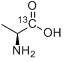 L-丙氨酸-1-13C分子式结构图