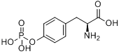 O-磷酸-L-酪氨酸;O-磷酸-L-酪氨酸;L-酪氨酸-L-磷酸酯；L-3-(4-羟苯基)丙氨酸-4-磷酸酯分子式结构图