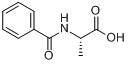 N-苯甲酰-L-丙氨酸分子式结构图