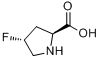 H-反式-4-氟-脯氨酚分子式结构图