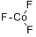 氟化钴(III)分子式结构图