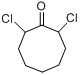 2,8-二氯环辛酮分子式结构图