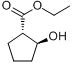 乙基 (1S,2S)-反-2-羟基环戊羧酸酯分子式结构图