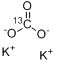 碳酸钾-13C分子式结构图