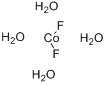 四水氟化钴(II)分子式结构图