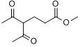 4-乙酰基-5-羰基己酸甲酯分子式结构图