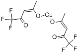 1,1,1-三氟-2,4-乙酰丙酮酸铜(I)分子式结构图