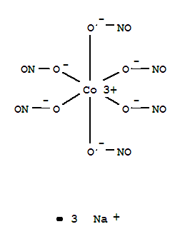 六硝基钴(III)酸钠分子式结构图