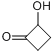 2-羟基环丁酮;2-羟基环丁酮;分子式结构图