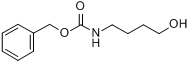 4-(Z-氨基)-1-丁醇分子式结构图