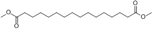 十六碳二酸二甲酯分子式结构图