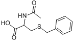 乙酰-苄基-DL-半胱氨酸分子式结构图