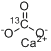 碳酸钙-13C分子式结构图