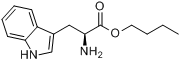 色氨酸丁基酯分子式结构图