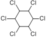 α-1,2,3,4,5,6-六氯环己烷;α-六氯化苯;甲体六六六;ALPHA-六六六;α-六氯环己烷;Α-1,2,3,4,5,6-六氯环己?分子式结构图