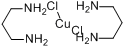 二(1,3-丙烷二胺)铜(II)二氯化物分子式结构图