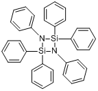 六苯基环二硅二氮烷;六苯基环二硅二氮烷分子式结构图