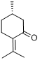 (?)-长叶薄荷酮分子式结构图