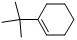 1-叔丁基-1-环己烯分子式结构图