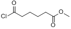 甲基脂肪酰氯;甲基已二酰氯;Methyl adipyl chloride;Adipic acid monomethyl ester chloride分子式结构图