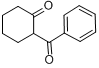 2-苯甲酰环己酮分子式结构图