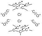 二羰基(五甲基环戊二烯基)铬二聚体分子式结构图