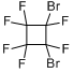 1,2-二溴六氟环丁烷;1,2-二溴六氟环丁烷分子式结构图