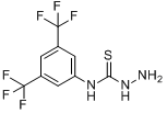 1-[3,5-双(三氟甲基)苯]吡咯分子式结构图