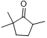 2,2,5-三甲基环戊酮;2,2,5-三甲基环戊酮;分子式结构图