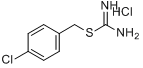 S-(4-氯苄基)氯化异硫脲分子式结构图