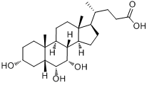 猪胆酸;猪胆酸;分子式结构图