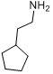2-环戊基-乙胺;2-环戊基-乙胺;分子式结构图