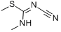 N-腈-N,S-二甲基异硫脲分子式结构图