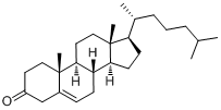 5-胆甾烯-3-酮分子式结构图