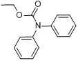 N,N-二苯基氨基甲酸乙酯分子式结构图