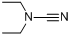 二乙基氨腈;二乙氨基氰;氰化二乙胺;N-氰基二乙基胺;二乙(基)氨基氰;二乙氨基腈;二乙基氰胺;N-氰基二乙胺;N-分子式结构图