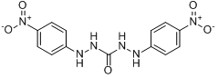 4,4-二硝基二苯基二氨基脲;双(4-硝基苯)胺;4,4-二硝基二苯碳酰二肼;4,4-二硝基二苯基卡巴肼分子式结构图