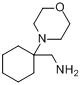 1-(1-吗啉-4-环己基)甲胺分子式结构图