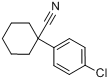 1-(4-氯苯基)-1-环已烷氰基联苯分子式结构图