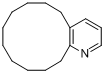 2,3-环十二烷烯并吡啶分子式结构图