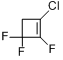 1-氯-2,3,3-三氟环丁烯分子式结构图