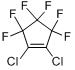 1,2-二氯六氟环戊烯分子式结构图