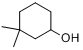 3,3-二甲基环己醇;3,3-二甲基环己醇;1-羟基-3,3-二甲基环己烷分子式结构图