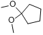 1,1-二甲氧基环戊烷分子式结构图