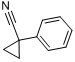 1-苯基-1-环丙烷腈;1-苯基环丙基甲腈分子式结构图