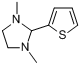 1,3-二甲基-2-(2-噻吩)咪唑烷分子式结构图
