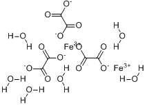 草酸铁六水;六水草酸铁分子式结构图